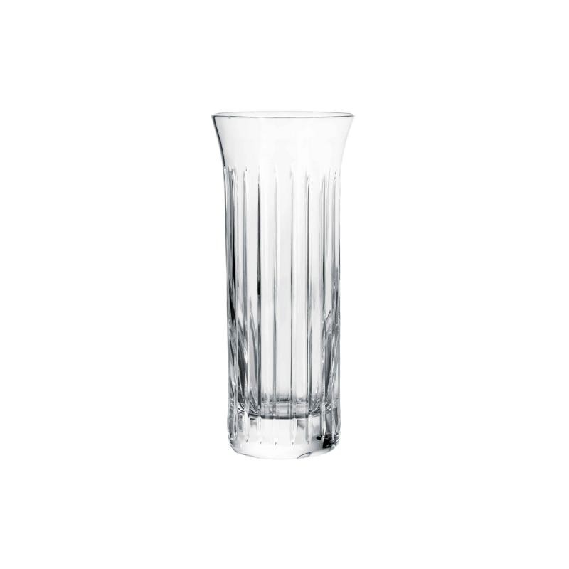 CRYSTAL FLORA BUD VASE(NOOS) BISEAU.