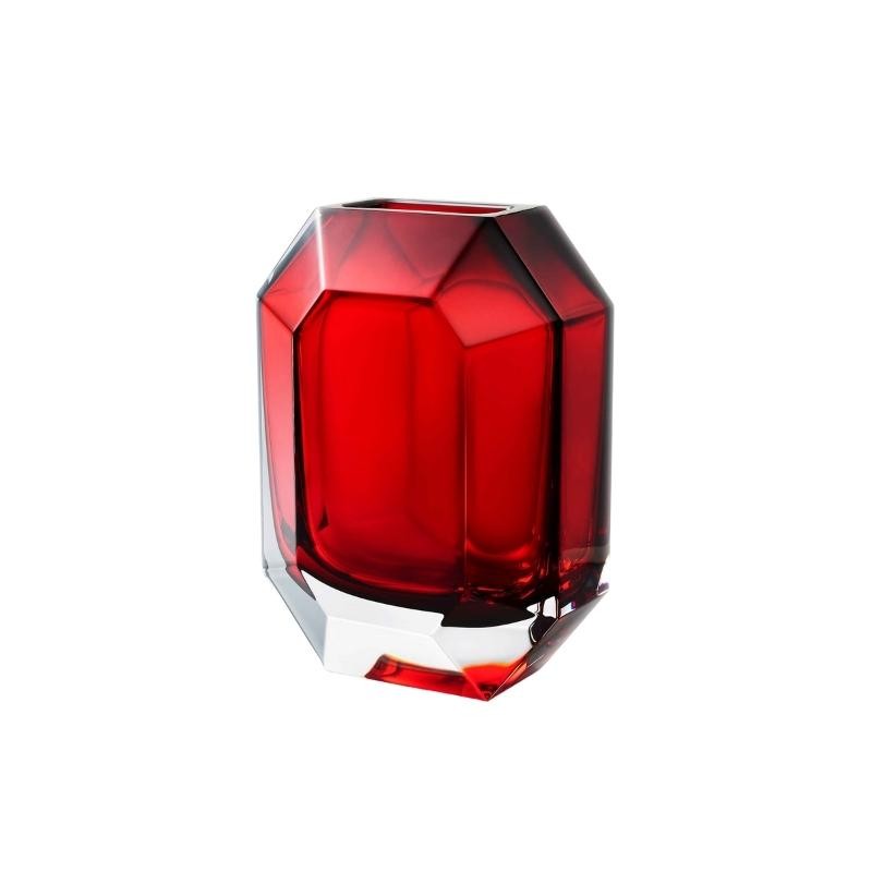 BACCARAT OCTAGONE (NOOS) VASE.
