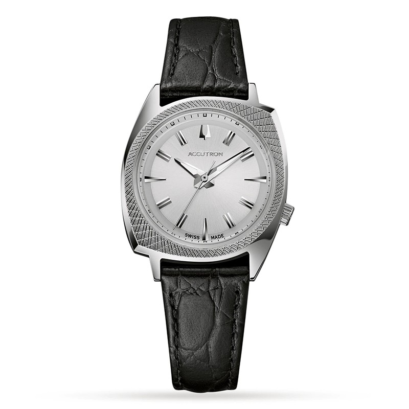 Accutron Legacy White Stainless Steel Automatic Watch