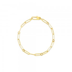 Roberto Coin Paperclip Chain Bracelet