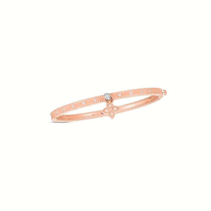 https://www.williambarthman.com/upload/product/Roberto Coin 18K Symphony Princess Flower Bangle with Diamond Flower Charm