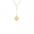 Roberto Coin 18k Yellow Gold Diamond necklace Venetian Princess .25ctw. 