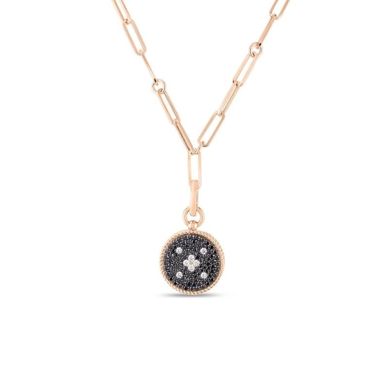 https://www.williambarthman.com/upload/product/18K RBW VENTIAN PRINCESS BLACK WHITE DIAMOND SMALL MED NECK .90CTW. 