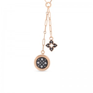 IDYLLE BLOSSOM Y PENDANT, 3 GOLDS AND DIAMONDS - Jewelry
