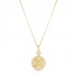 Roberto Coin 18k Yellow Gold Venetian Medallions Small Diamond Necklace