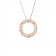 Roberto Coin Yellow Gold Pois Moi Necklace with Diamonds