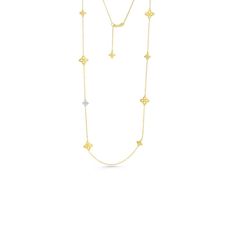 Roberto Coin Princess Flower Necklace