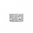 Roberto Coin 18K Gold & Pave Diamond Pois Moi Luna Wide Ring