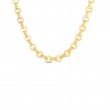ROBERTO COIN 18K YELLOW GOLD OBELISCO NECKLACE 1 DIAMOND CIRCLE 0.29. 