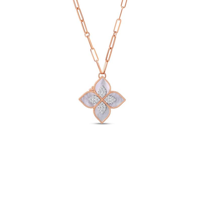 https://www.williambarthman.com/upload/product/18K ROSE GOLD AND WHITE GOLD DIAMOND MOP LOCKET VENETIAN PRINCESS. 
