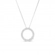 Roberto Coin White Gold Diamond Necklace Love in Verona 0.67ctw. 