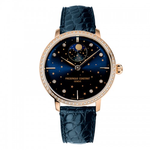 Frederique Constant Manufacture Slimline Moonphase Stars 39mm Women