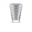 CLEAR CRYSTAL LARGE EYE VASE.