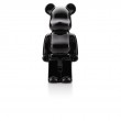 BLACK BEARBRICK STANDING.
