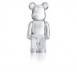 BACCARAT CLEAR BEARBRICK STANDING.