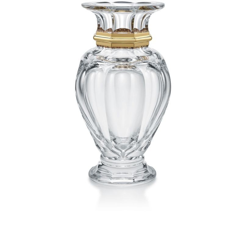 GOLD HARCOURT BALUSTER VASE.