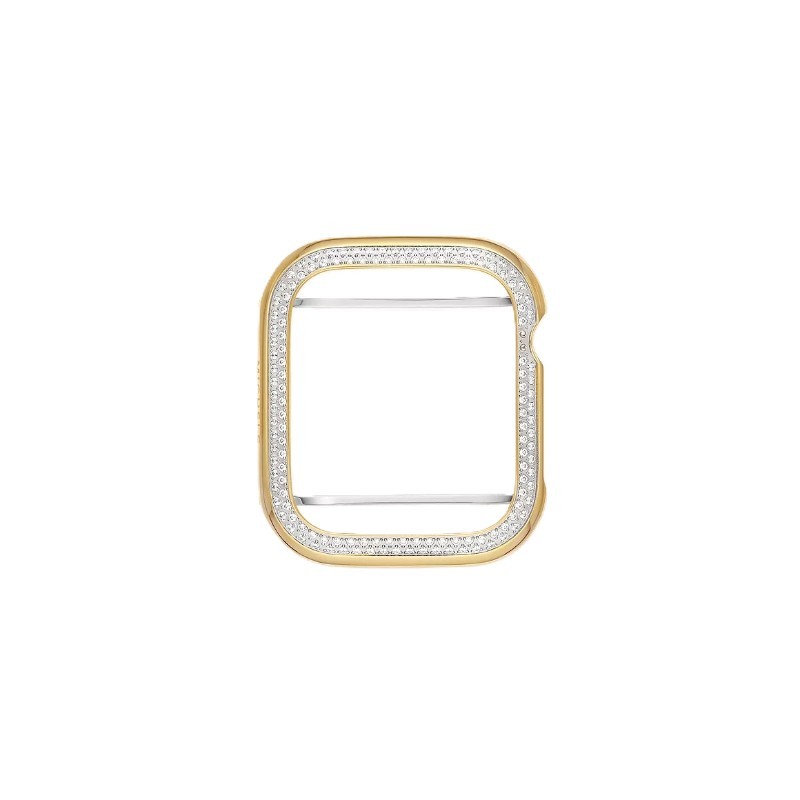 41MM Diamond Case For Apple Watch in 18K Gold-Plated