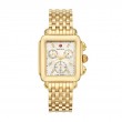 Deco 18k Gold Diamond Dial Watch