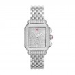 Limited Edition Deco Diamond Pavé Jubilee Stainless Watch