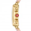 Deco Sport Chronograph 18K Gold-Plated Ballet Pink Silicone Watch