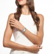 Deco Mid Stainless Diamond Dial Watch