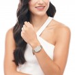Meggie Two-Tone Diamond Stainless Steel Watch