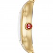 Meggie 18K Gold-Plated Diamond Dial Watch