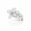 PASQUALE BRUNI 18K WHITE GOLD GIARDINI SEGRETI RING WITH DIAMONDS