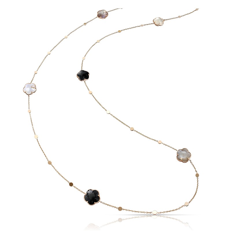 https://www.williambarthman.com/upload/product/PASQUALE BRUNI 18K ROSE GOLD TON JOLI WITH 2 BLACK QUARTZ AND 4 MOP QUARTZ 21.91