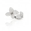 PASQUALE BRUNI 18K WHITE GOLD GIARDINI SEGRETI RING WITH DIAMONDS