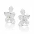 PASQUALE BRUNI 18K WHITE GOLD GIARDINI SEGRETI EARRINGS WITH DIAMONDS