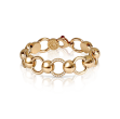 PASQUALE BRUNI 18K ROSE GOLD DIAMOND CIRCLE LUCE BRACELET DIA-0.16, RUB-0.18. GLD-29.24