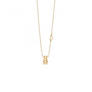 Damiani 18k Yellow Gold Belle Epoque Reel Pendant 5.70mm.