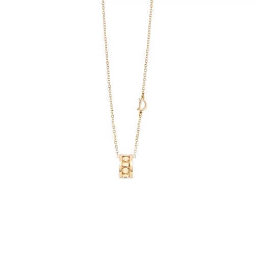 Damiani 18k Yellow Gold Belle Epoque Reel Pendant 5.70mm.