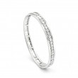 Damiani 18k White Gold Belle Epoque Reel Bracelet 17cm 4.97 x 5.87. 