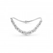 Damiani 18K White Gold Mimosa Diamond Bracelet