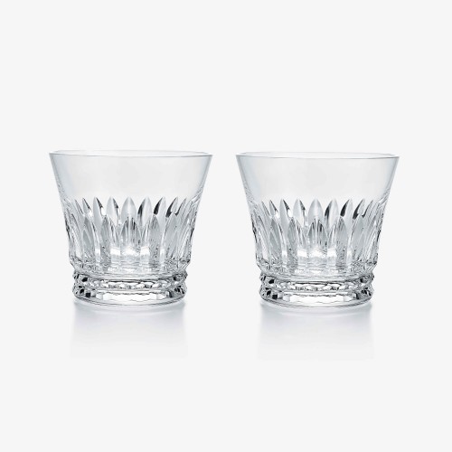 BACCARAT EVERYDAY TIARA TUMBLER #3 SET OF 2.