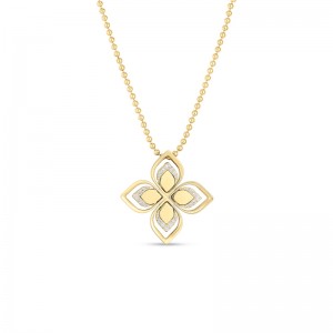 Roberto Coin 18K Yellow Gold Venetian Princess Diamond Necklace