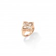 18K ROSE GOLD VENETIAN PRINCESS PIROUETTE PAVÃ‰ SMALL FLOWER RING WITH DIAMOND AND MOP