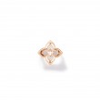 18K ROSE GOLD VENETIAN PRINCESS PIROUETTE PAVÃ‰ SMALL FLOWER RING WITH DIAMOND AND MOP