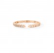 18k Yellow Gold Obelisco PavÃ© Diamond & Mixed Stones Bangle