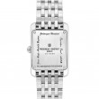36mm Stainless Steel Classics Carrée Small Seconds with Diamonds (1.19ct)