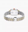 Deco Madison Mid Diamond Two-Tone 18K Yellow Gold-Plated and Stainless Steel  with Chocolate Brown MOP Dial