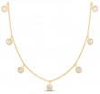 The Maiden Lane Diamonds by the Yard Chain in 14k Yellow (1ctw)