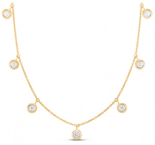 The Maiden Lane Diamonds by the Yard on 14k Yellow Gold Chain. 1ctw