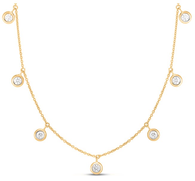 The Maiden Lane Diamonds by the Yard Chain in 14k Yellow (1ctw)