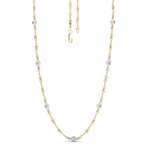 Roberto Coin Diamonds By The Inch Necklace