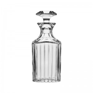 HARMONIE whiskey square crystal decanter BACCARAT.