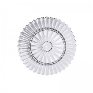 BACCARAT MILLE NUITS DESSERT GLASS PLATE.