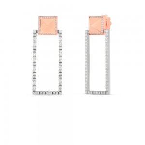 Roberto Coin 18K Gold Earrings With Diamonds